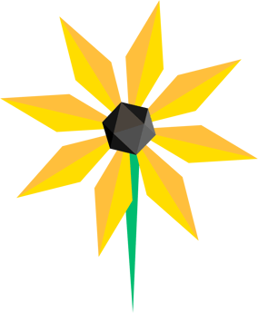 Yellow daffodil flower illustration representing Maryland Day celebration